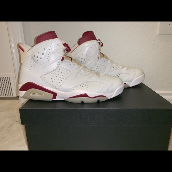 Jordan 6 Maroon - Picture 1 of 4